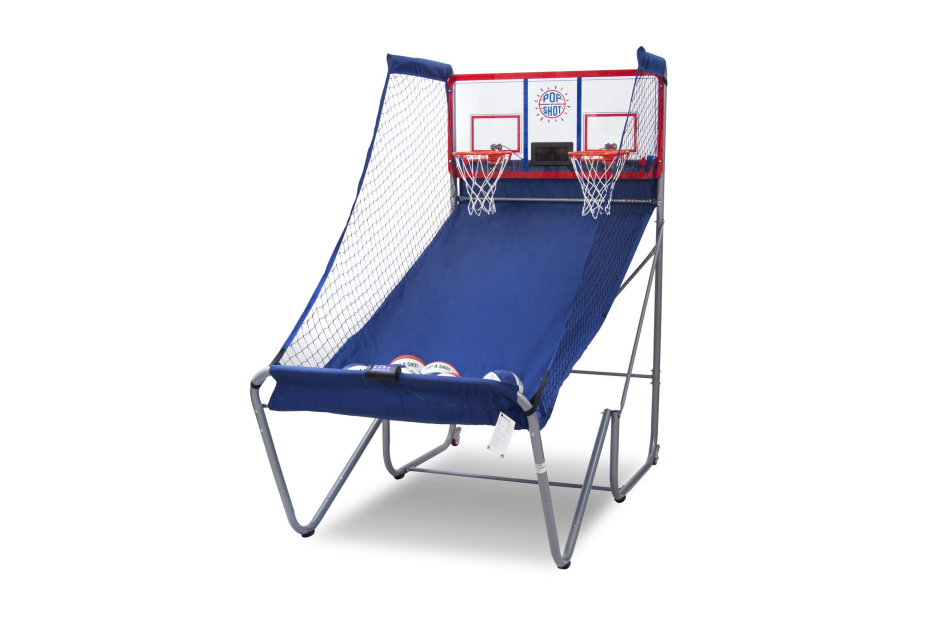 【Sports&Outdoors】Official Indoor/Outdoor Dual Shot Basketball Arcade Game - Weather Resistant - 16 Different Games