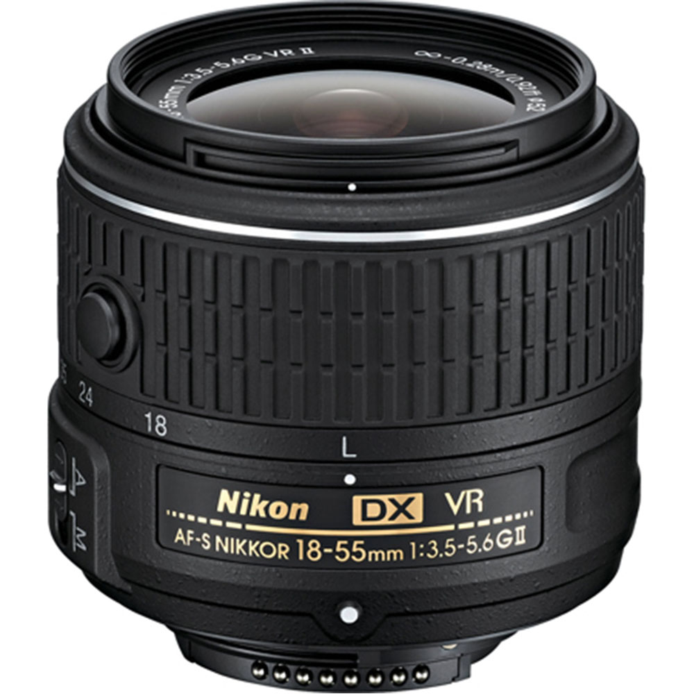 Nikon D3200 24.2 MP CMOS Digital SLR with 18-55mm f/3.5-5.6 Auto Focus-S DX VR NIKKOR Zoom Lens