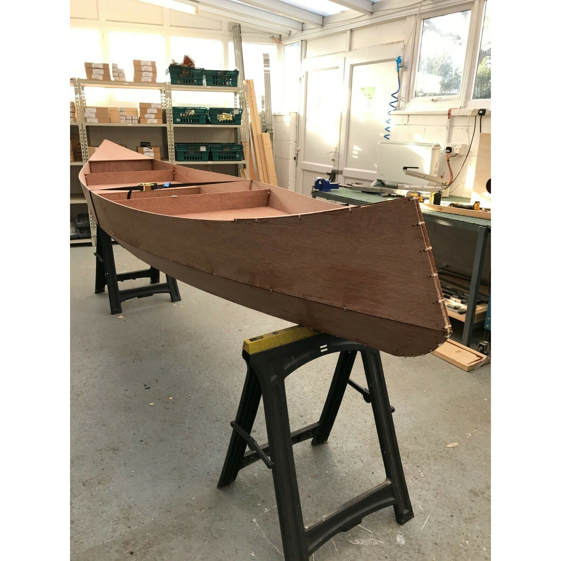 GUNGA DIN 2 - Canadian Style Kayak/Boat/Canoe - PLYWOOD KIT. 3.8m [12' 6