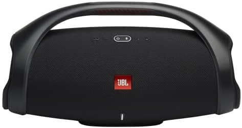 JBL Boombox 2 - Portable Bluetooth Speaker, Powerful Sound and Monstrous Bass, IPX7 Waterproof, 24 Hours of Playtime, Powerbank, JBL PartyBoost for Speaker Pairing, for Home and Outdoor(Black)