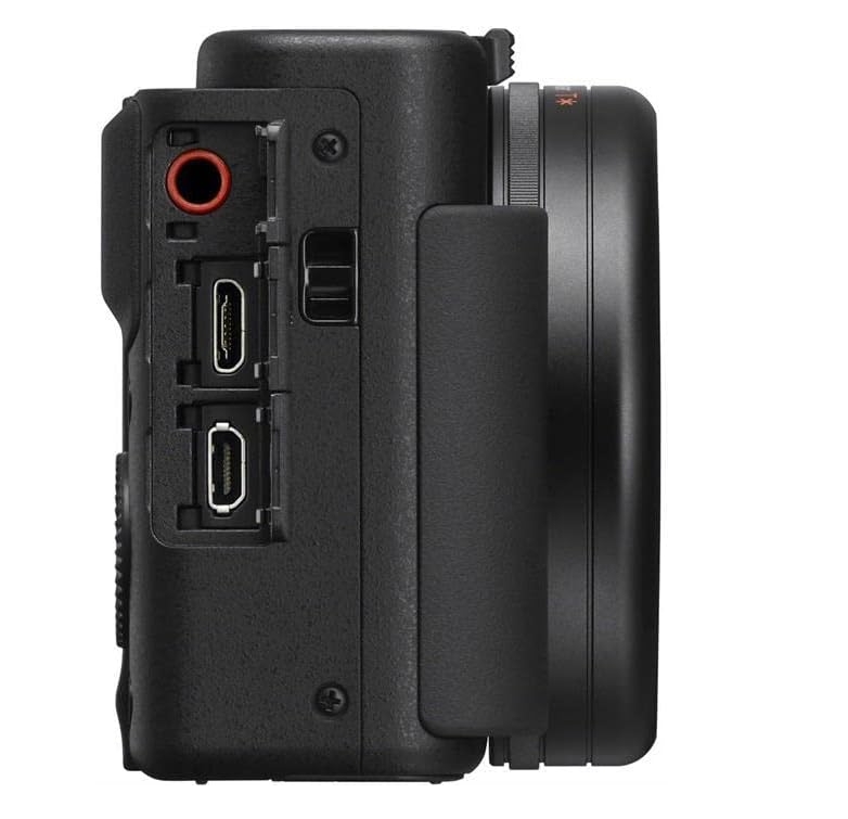 Sony Vlog camera ZV-1 | Digital Camera (Vari-angle Screen for Vlogging, 4K Video) ZV1BC- Black