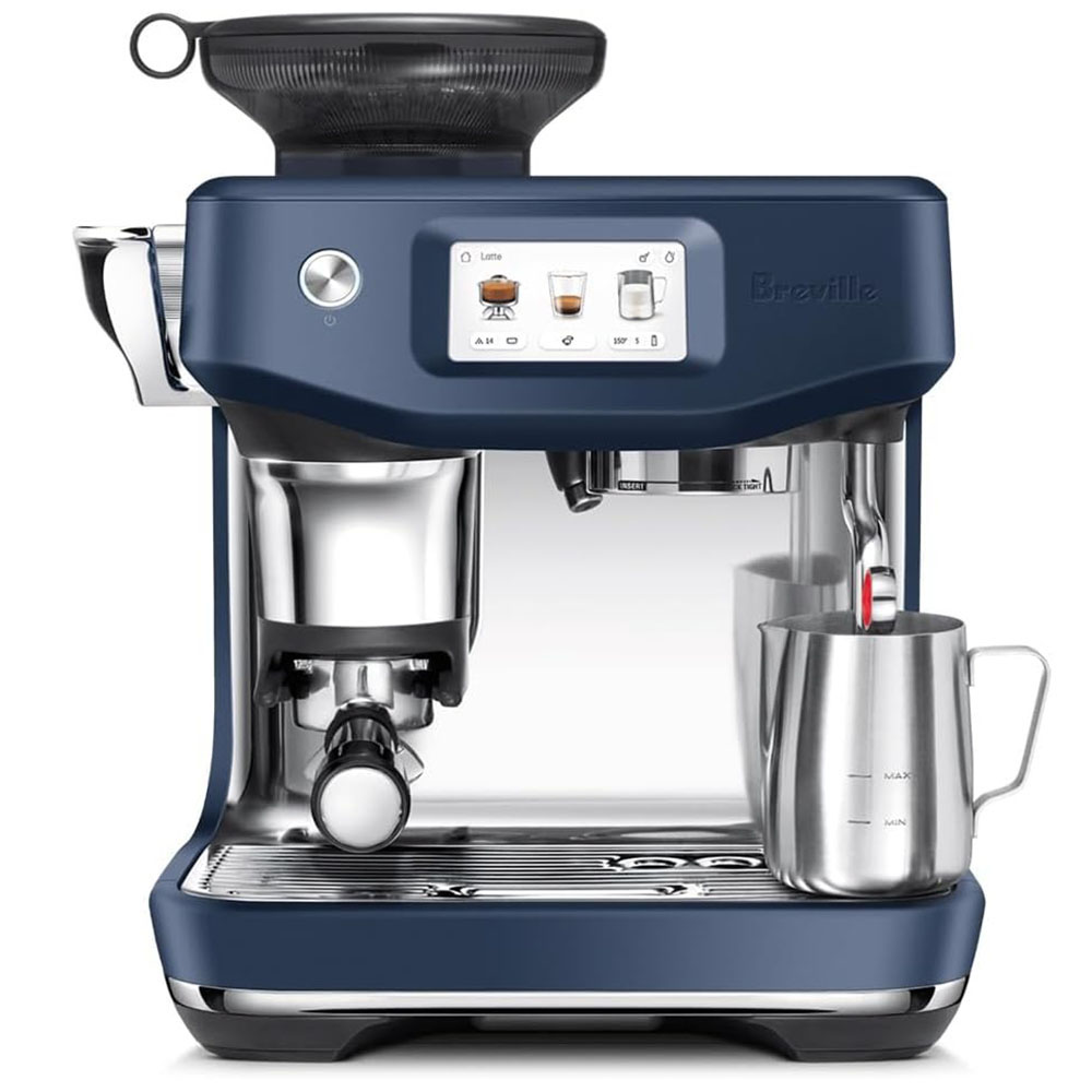Breville the Barista Touch Impress espresso machine with grinder and milk frother