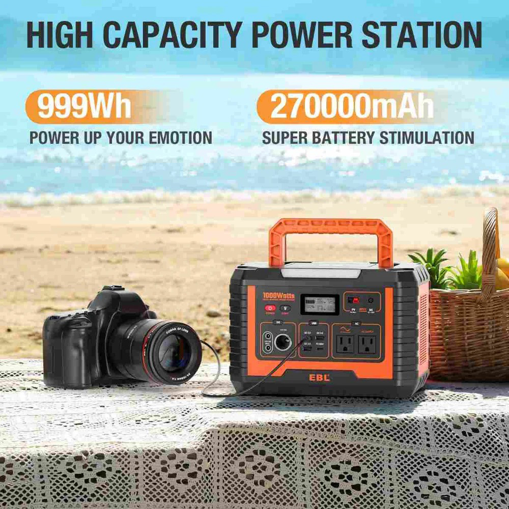 EBL 1000W Portable Power Station